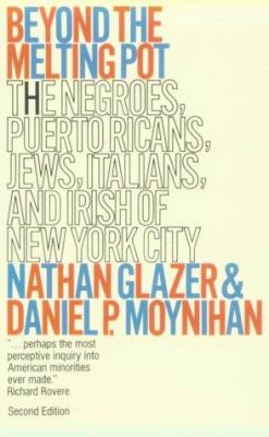 Beyond The Melting Pot : the Negroes, Puerto Ricans, Jews, Italians, and Irish of New York City,