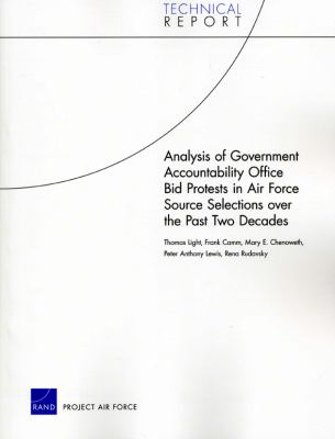 Analysis Of Government Accountability Office Bid Protests In Air Force Source Selections Over The Past Two Decades