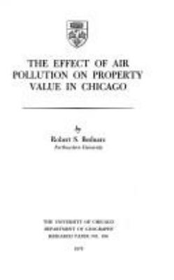 The Effect Of Air Pollution On Property Value In Chicago