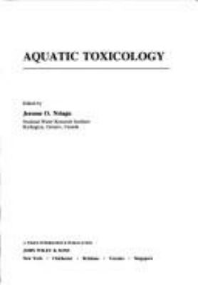 Aquatic Toxicology